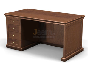 Кабинет руководителя Стол руководителя с тумбой, лев. ЛНД 82.020