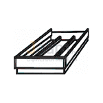 Мебель для гостиниц Каркас кровати ГР 330 ОАТ