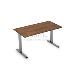 Мебель для персонала Стол рабочий прямолинейный с кабель-каналом (L-образная опора) 2МLК.064