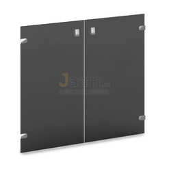 Мебель для персонала Двери низкие стеклянные V-012