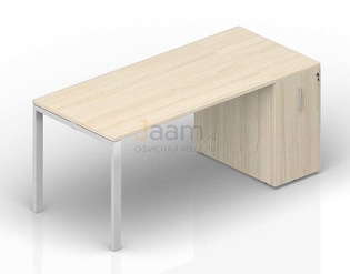 Мебель для персонала Стол с приставным шкафом Tower STTPS128T072