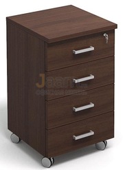 Кабинет руководителя Офисная тумба 4-х секционная подкатная 209