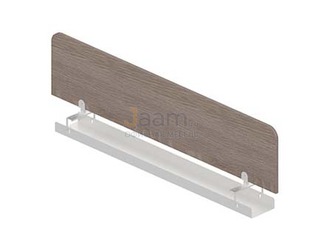 Мебель для персонала Экран-перегородка (ЛДСП) с кабель-каналом для сдвоенных столов RP-96,MKZ-0160