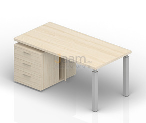 Кабинет руководителя Стол на опорной тумбе левый BL200T3G