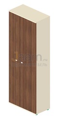 Мебель для персонала Гардероб с продольной штангой G-55N