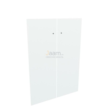 Кабинет руководителя Комплект высоких стеклянных дверей в раме 19555