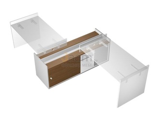 Мебель для персонала Тумба опорная 180 c ProSystem КВ 2001 БН