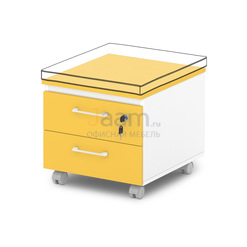 Мебель для персонала Офисная тумба подкатная низкая S-96